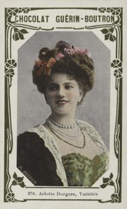 Arlette Dorgere, Varietes (färgad bild) av French School