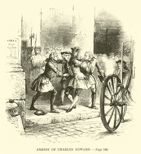 Arrestering av Charles Edward av French School