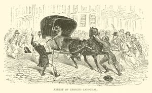 Arrestering av Georges Cadoudal (gravyr) av French School