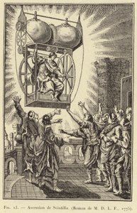 Ascension av Scintilla av French School