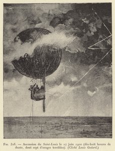 Ascension of Saint-Louis den 17 juni 1900 (arton timmars varaktighet, inklusive sju fruktansvärda stormar) av French School