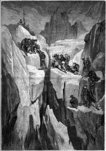Ascension of Mont Blanc, 5 juli av French School