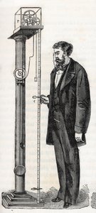 Atwood-maskin uppfann 1784 av George Atwood (1745-1807) - Machine d