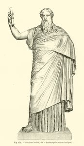 Bacchus Indian, Dit Le Sardanapale (gravyr) av French School