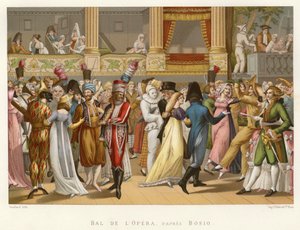 Operabal, efter Bosio (kromolit) av French School