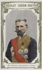 Barrere, ambassadeur i Rom (färgad bild) av French School