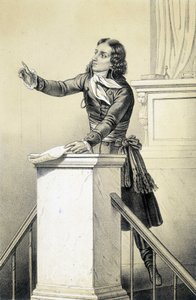 Barrère - i ""Franska revolutionens historiska galleri"" av Albert Maurin av French School