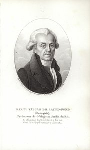 Bartholomew Faujas från Saint-Fond av French School