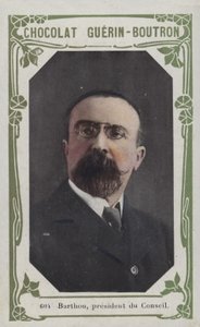 Barthou, president du Conseil (färgad bild) av French School