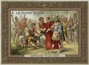 Bartolome de las Casas, spansk historiker från 1500-talet; socialreformator och dominikanermunk av French School