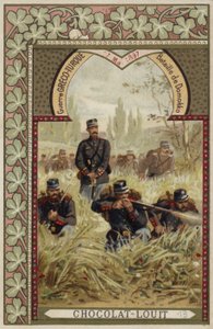 Slaget vid Domokos, grekisk-turkiska kriget, 17 maj 1897 av French School