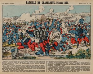 Slaget vid Gravelotte, fransk-preussiska kriget av French School