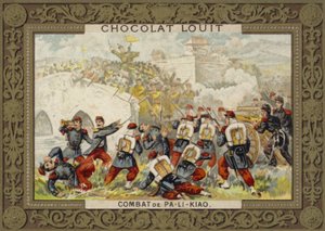 Slaget vid Palikao, Peking, andra opiumkriget, 1860 av French School