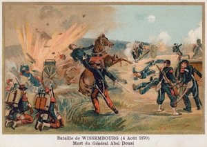 Slaget vid Wissembourg, General Douays död av French School