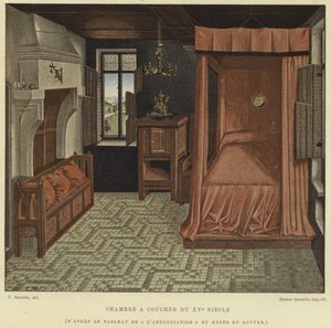 Sovkammare, 1400-talet av French School