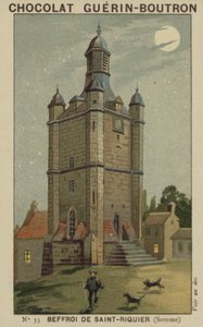 Klockstapeln i Saint-Riquier, Somme av French School