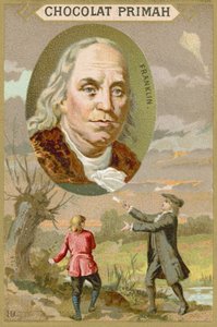 Benjamin Franklin, amerikansk vetenskapsman, uppfinnare och politiker