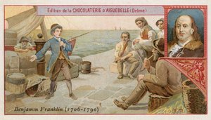 Benjamin Franklin, amerikansk vetenskapsman, uppfinnare och politiker