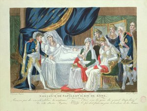 Napoleon II, kung av Rom, föds den 20 mars 1811 av French School