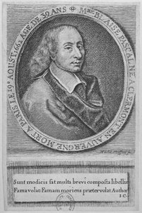 Blaise Pascal (1623-62) av French School