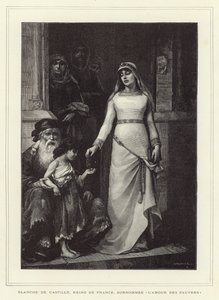 Blanche av Kastilien, drottning gemål av Ludvig VIII av Frankrike och mor till Ludvig IX av French School
