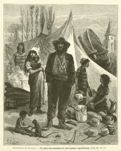 Bohemians of France (gravyr) av French School