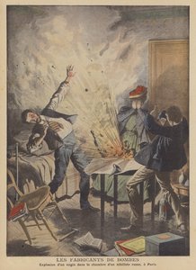 Bombtillverkare (lito i färg) av French School