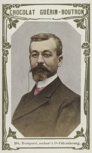 Bompard, ambassadör i St-Petersburg (färgad bild) av French School