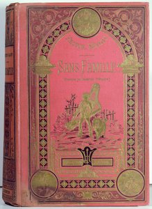 Bokomslag till Sans Famille av Hector Malot (1830-1907), Editions Hetzel av French School