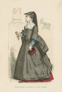 Borgerlig parisisk kvinna, 1500-talet av French School