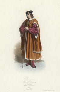 Borgerlig kostym, regeringstid av Ludvig XII av Frankrike av French School