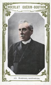 Boutroux, academicien (färgad bild) av French School