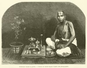 Brahman ber (gravyr) av French School