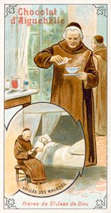 Brothers Hospitallers of St John of God (chromolitho) av French School