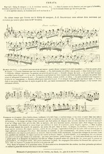 Prenumerations- och försäljningskontor, rue Jacob, 30, nära rue des Petits-Augustins (gravyr) av French School