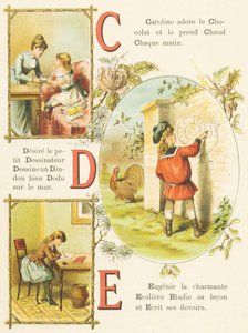 C D E: Choklad, ritare, Turkiet av French School