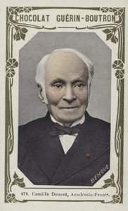 Camille Doucet, Academie-Francaise (färgad bild) av French School