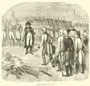 Capitulation of Ulm (gravyr) av French School