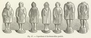 Galliska huvor och bardocucullus av French School