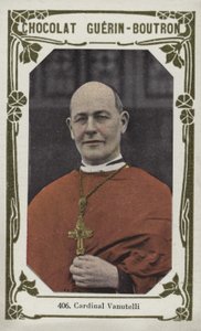 Kardinal Vanutelli (färgat foto) av French School