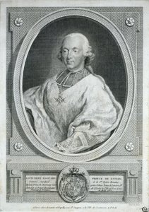 Kardinal av Rohan (1734-1803) av French School