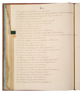 Kassett av Hennes Majestät Kejsarinna och Drottning (bläck på papper) av French School