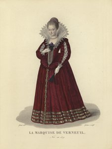 Catherine Henriette de Balzac dEntragues, Marquise de Verneuil, älskarinna till kung Henrik IV av Frankrike