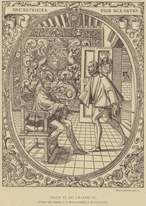 Stol för kung Karl IX av Frankrike, 1500-talet av French School