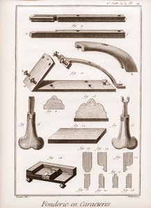 Character Foundry - "" The Great Encyclopedie, or Dictionary of the Sciences, Arts and Professions" av Denis Diderot (1713-1784) och Jean d