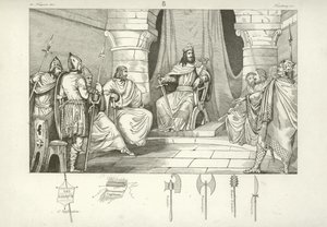 Charibert I, frankisk kung av Paris av French School