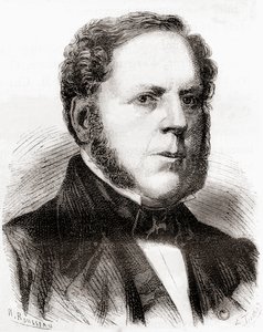 Charles Christofle, från Les Merveilles de la Science, publicerad ca 1870 (gravyr) av French School