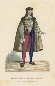 Charles II dAmboise, Lord of Chaumont av French School