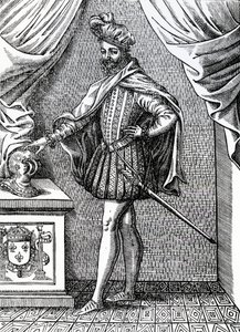 Karl IX (1550-74), kung av Frankrike, 1573 av French School