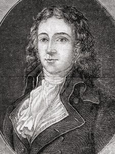 Charles Jean Marie Barbaroux (1767-94) från "Histoire de la Revolution Francaise" av Louis Blanc (1811-82) 1847-62 av French School
